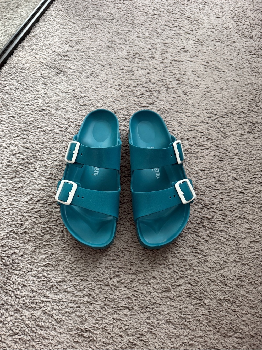 Birkenstocks Teal Sandals